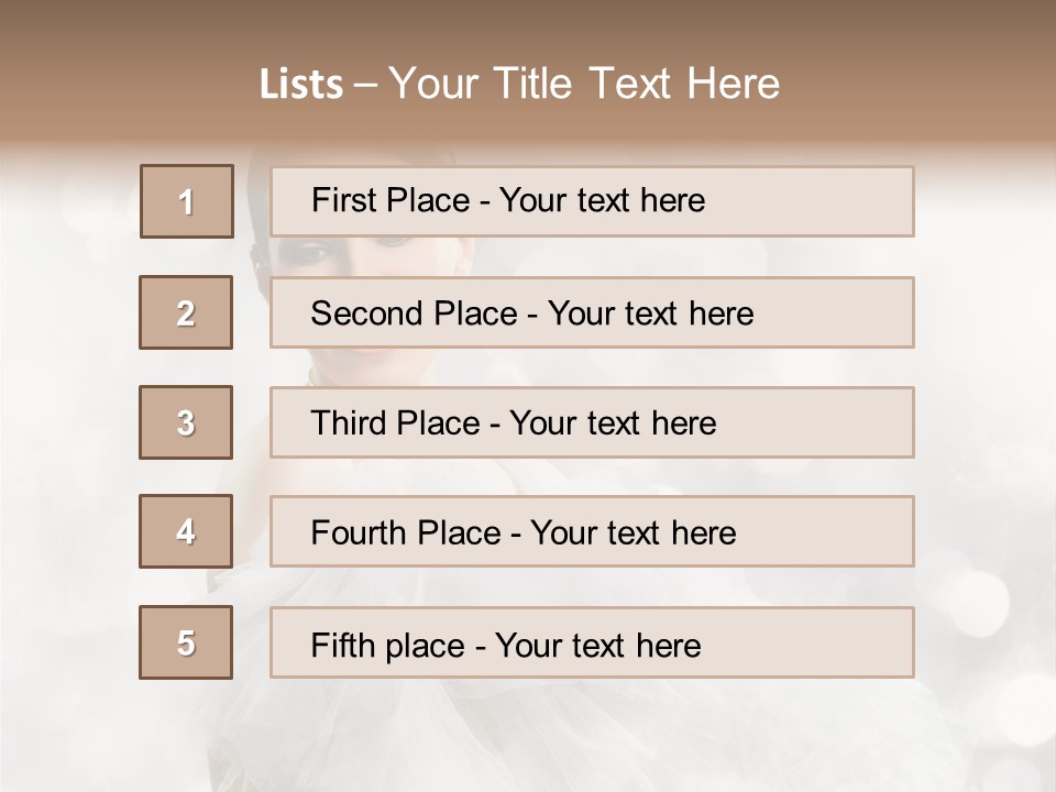 Facial  Vitality PowerPoint Template