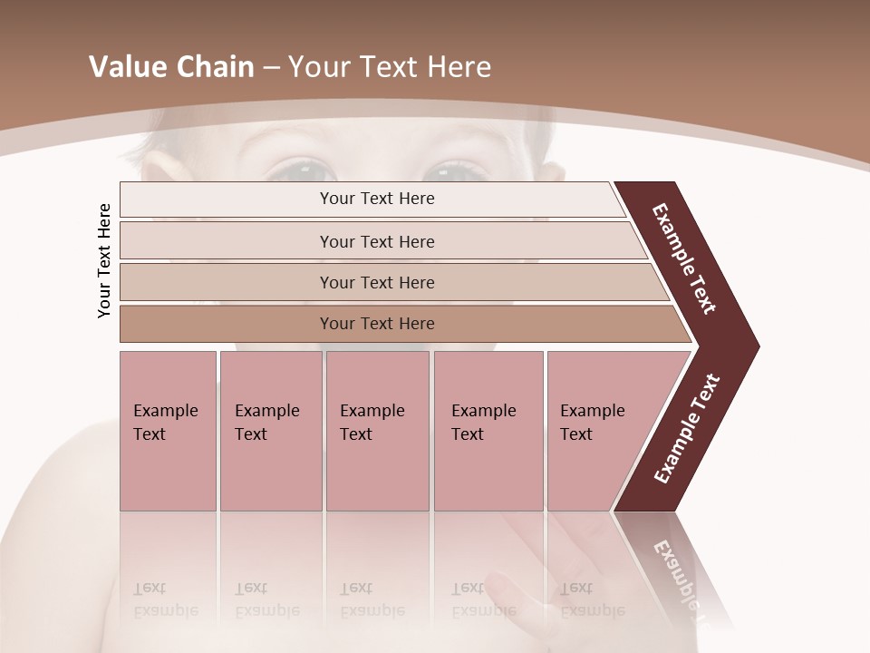 Face One Boy PowerPoint Template