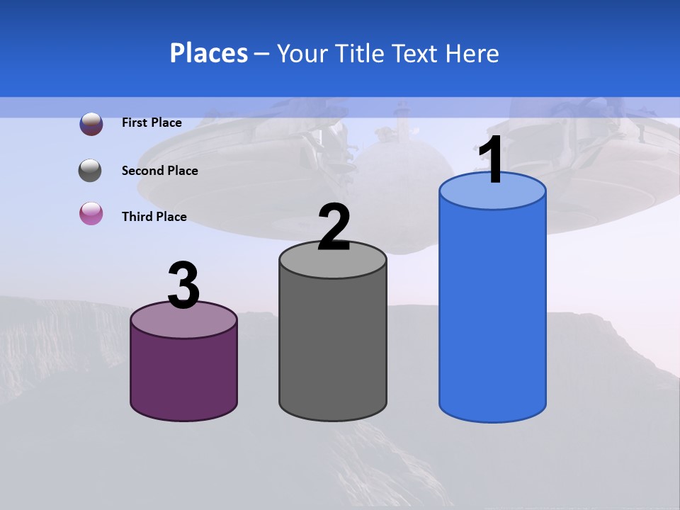 Spaceship World Star PowerPoint Template