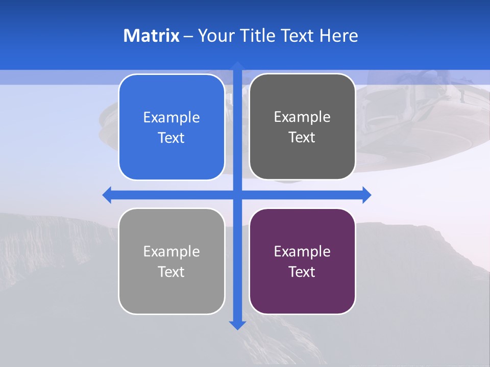 Spaceship World Star PowerPoint Template