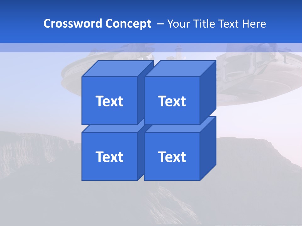 Spaceship World Star PowerPoint Template