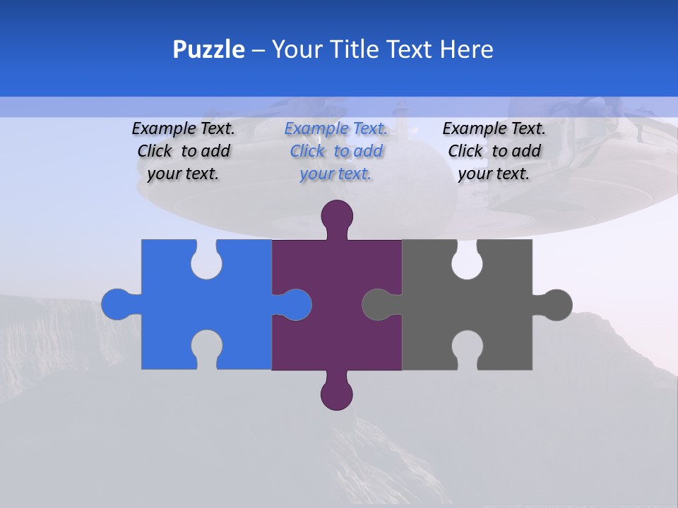 Spaceship World Star PowerPoint Template