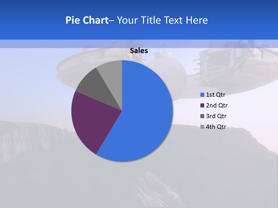 Spaceship World Star PowerPoint Template