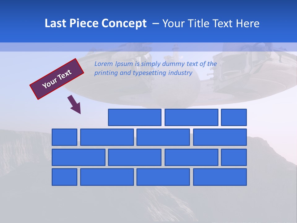 Spaceship World Star PowerPoint Template