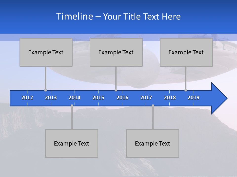 Spaceship World Star PowerPoint Template