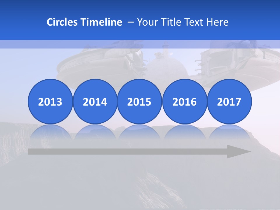 Spaceship World Star PowerPoint Template