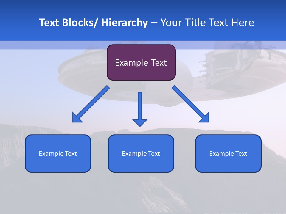 Spaceship World Star PowerPoint Template