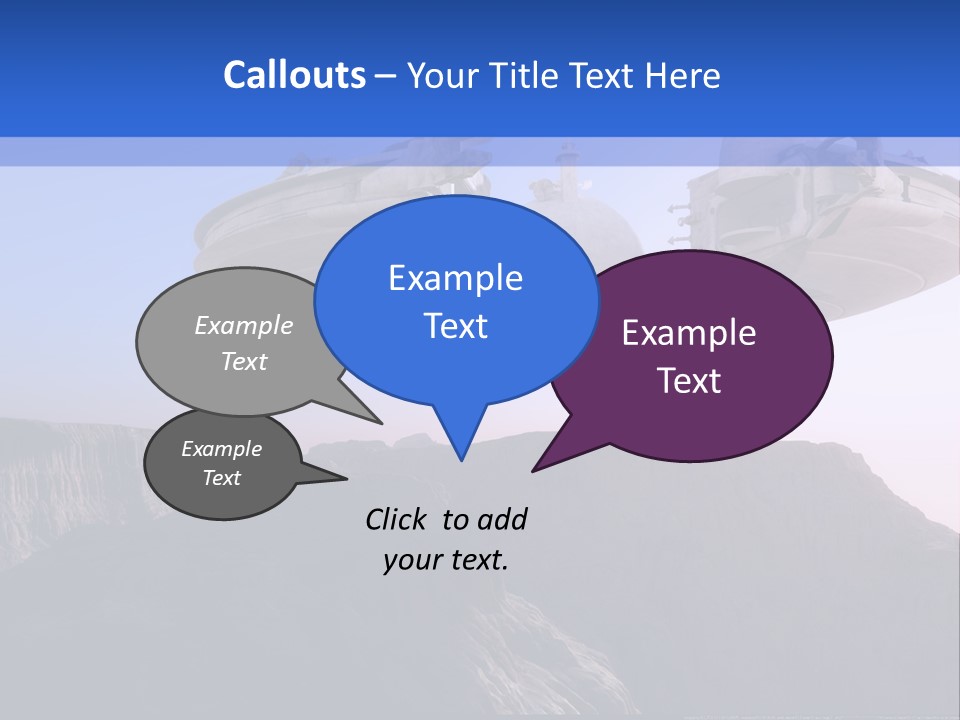 Spaceship World Star PowerPoint Template