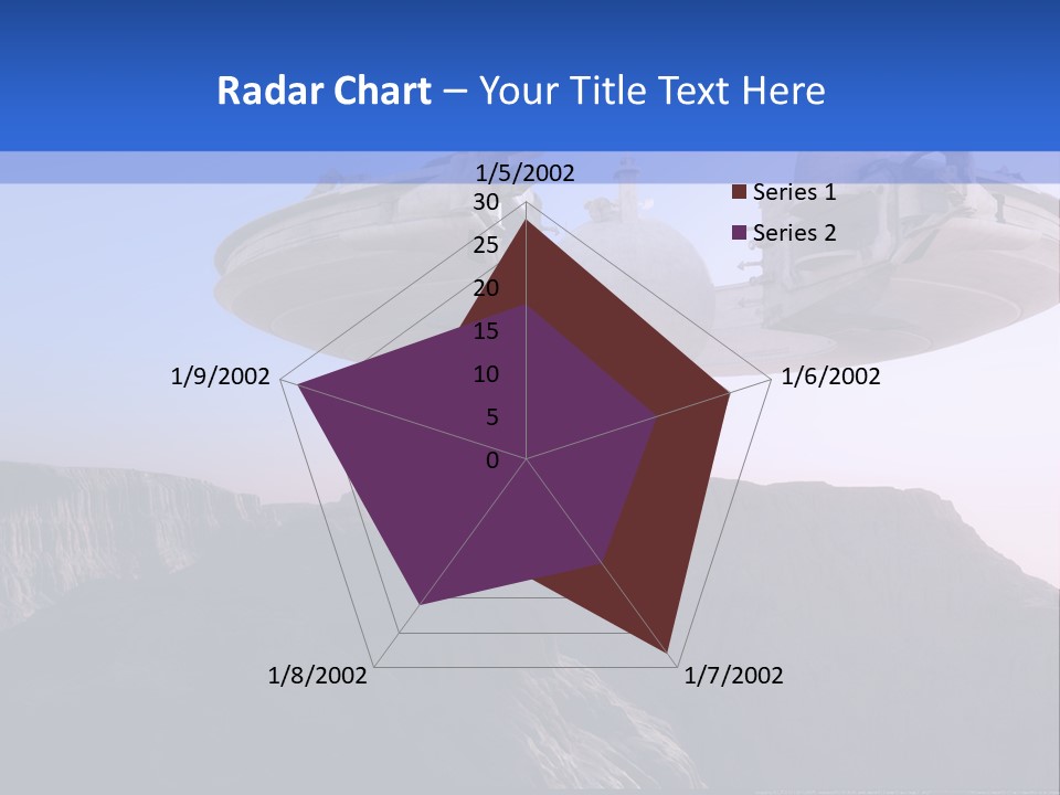 Spaceship World Star PowerPoint Template