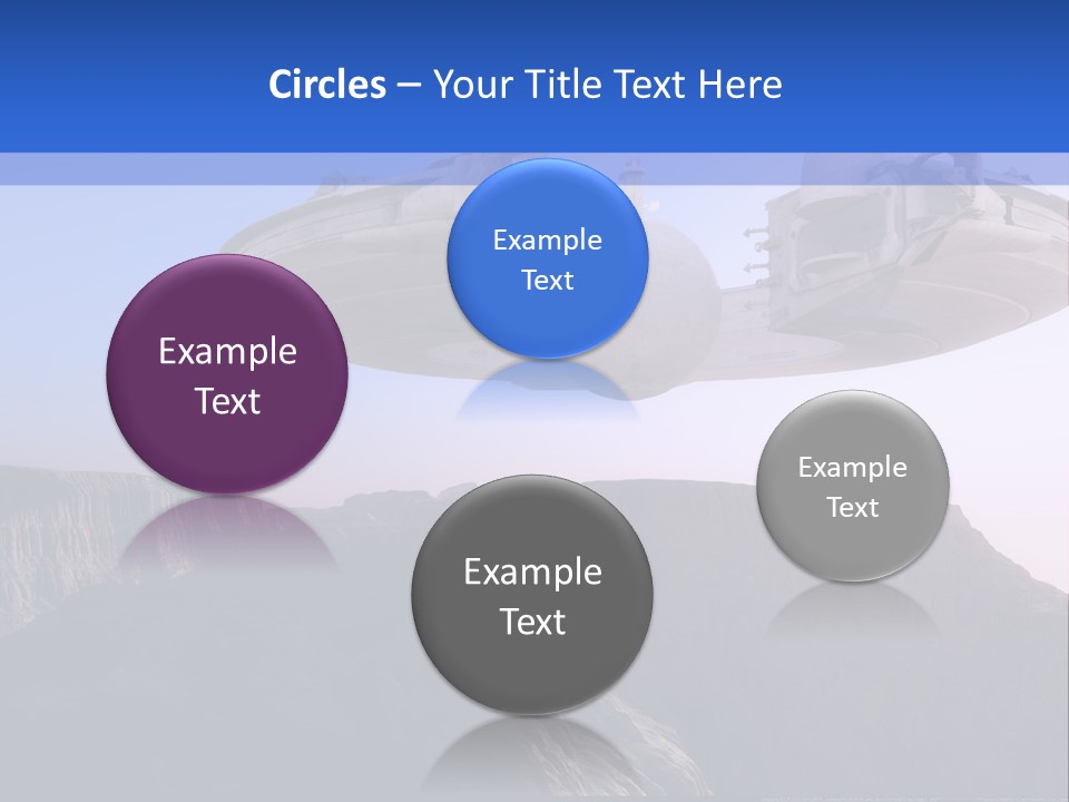 Spaceship World Star PowerPoint Template