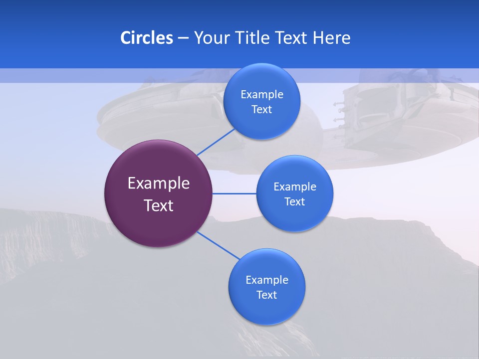 Spaceship World Star PowerPoint Template