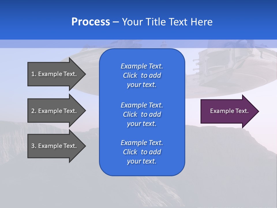 Spaceship World Star PowerPoint Template