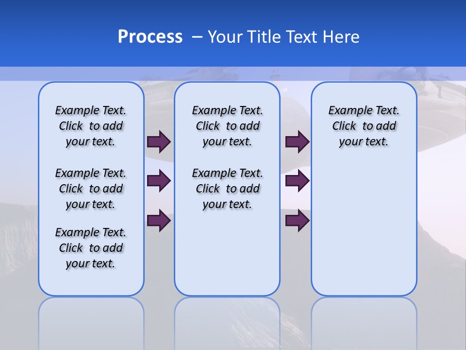 Spaceship World Star PowerPoint Template