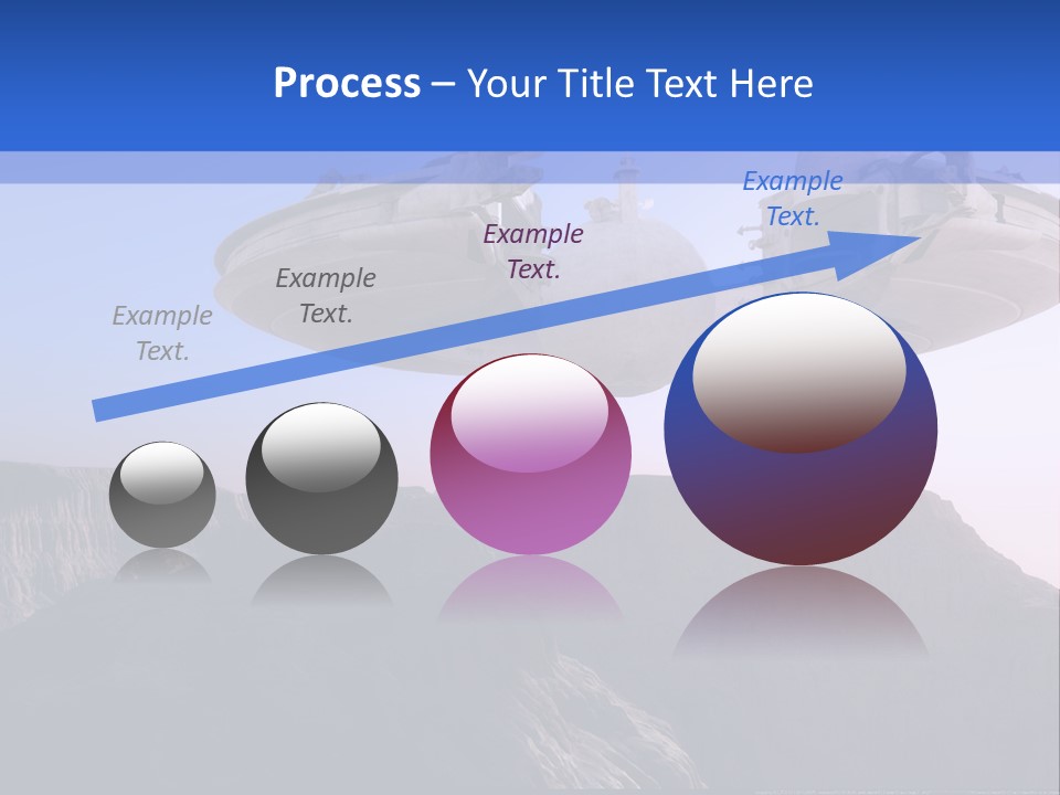 Spaceship World Star PowerPoint Template