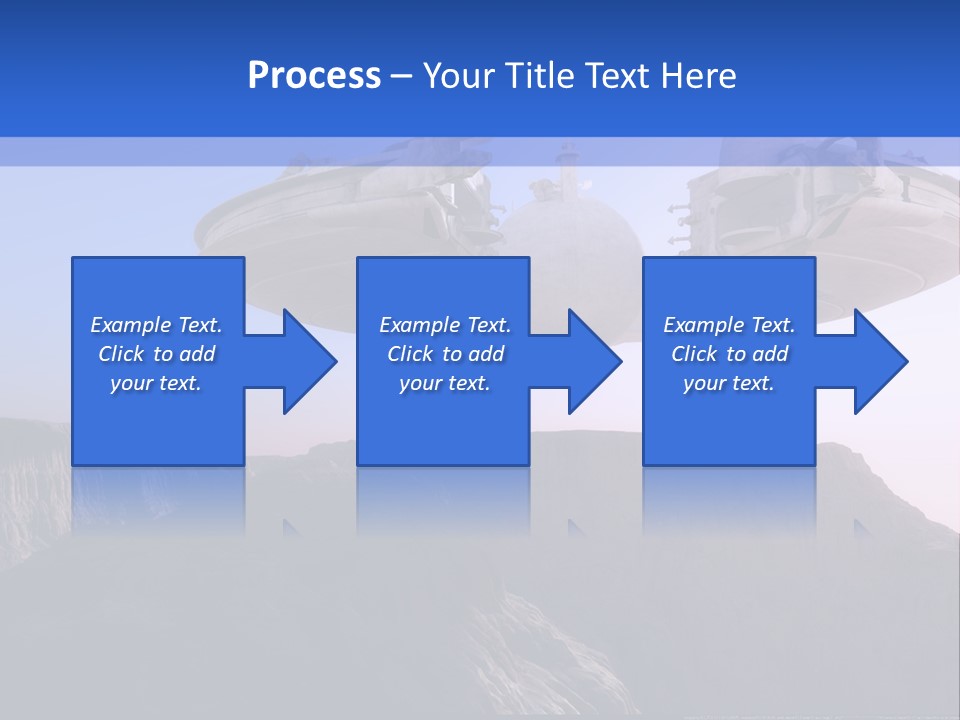Spaceship World Star PowerPoint Template
