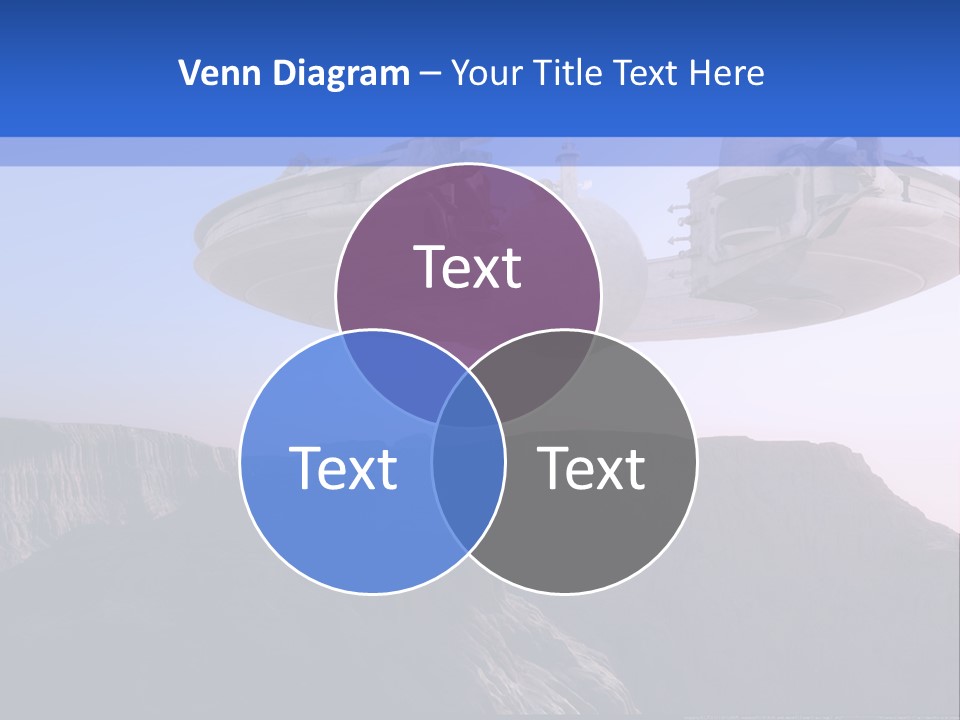 Spaceship World Star PowerPoint Template