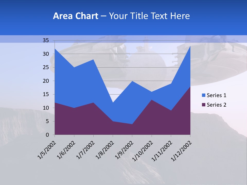 Spaceship World Star PowerPoint Template