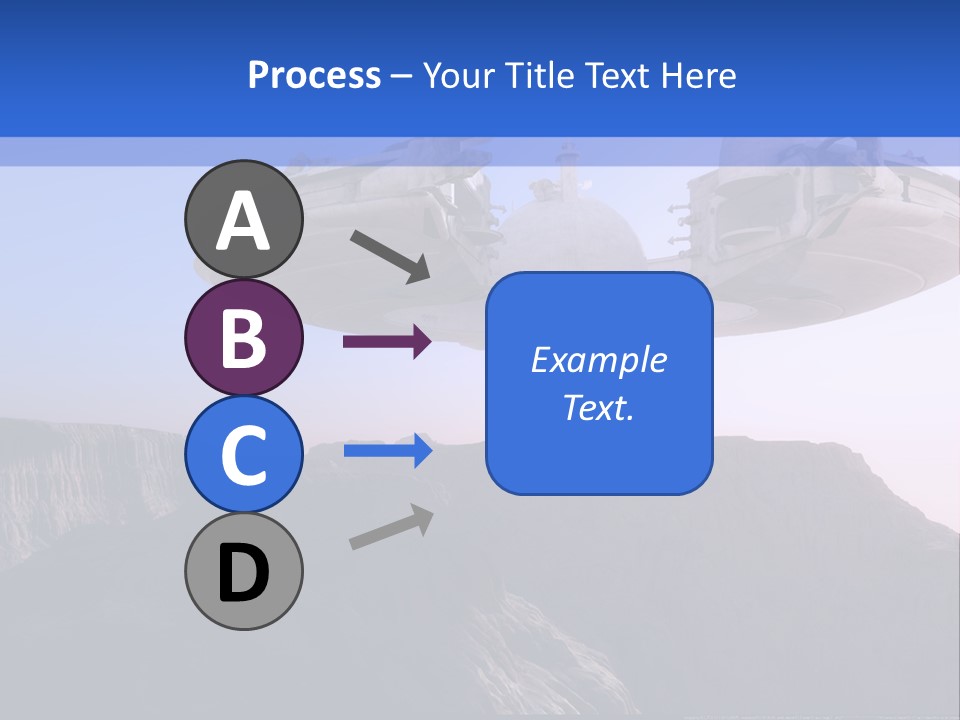 Spaceship World Star PowerPoint Template