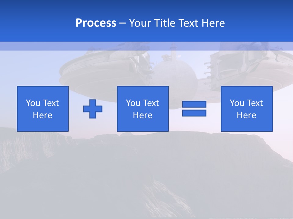 Spaceship World Star PowerPoint Template