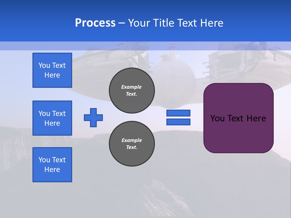 Spaceship World Star PowerPoint Template