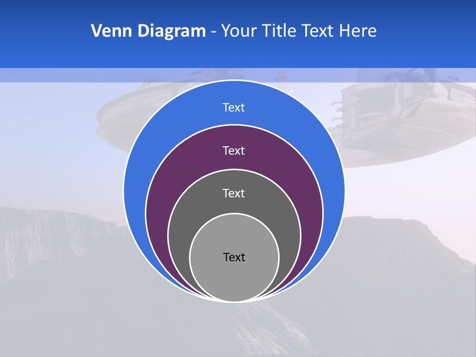 Spaceship World Star PowerPoint Template