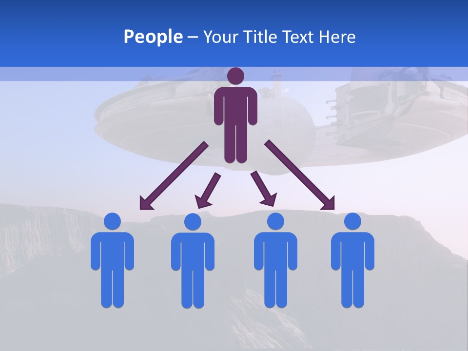 Spaceship World Star PowerPoint Template