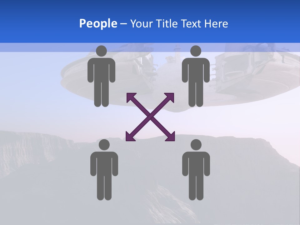 Spaceship World Star PowerPoint Template