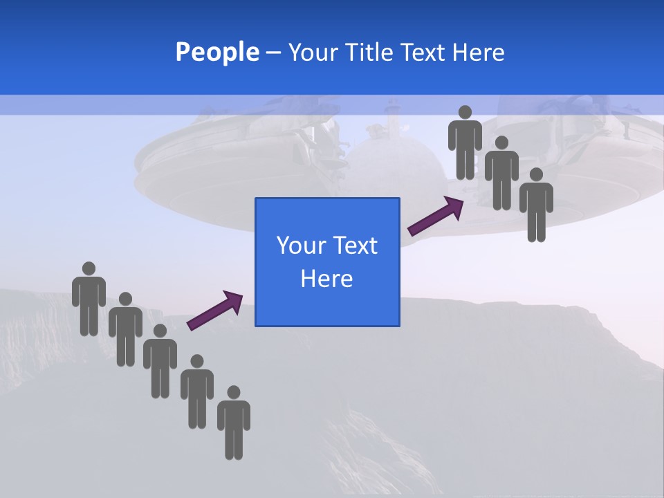 Spaceship World Star PowerPoint Template