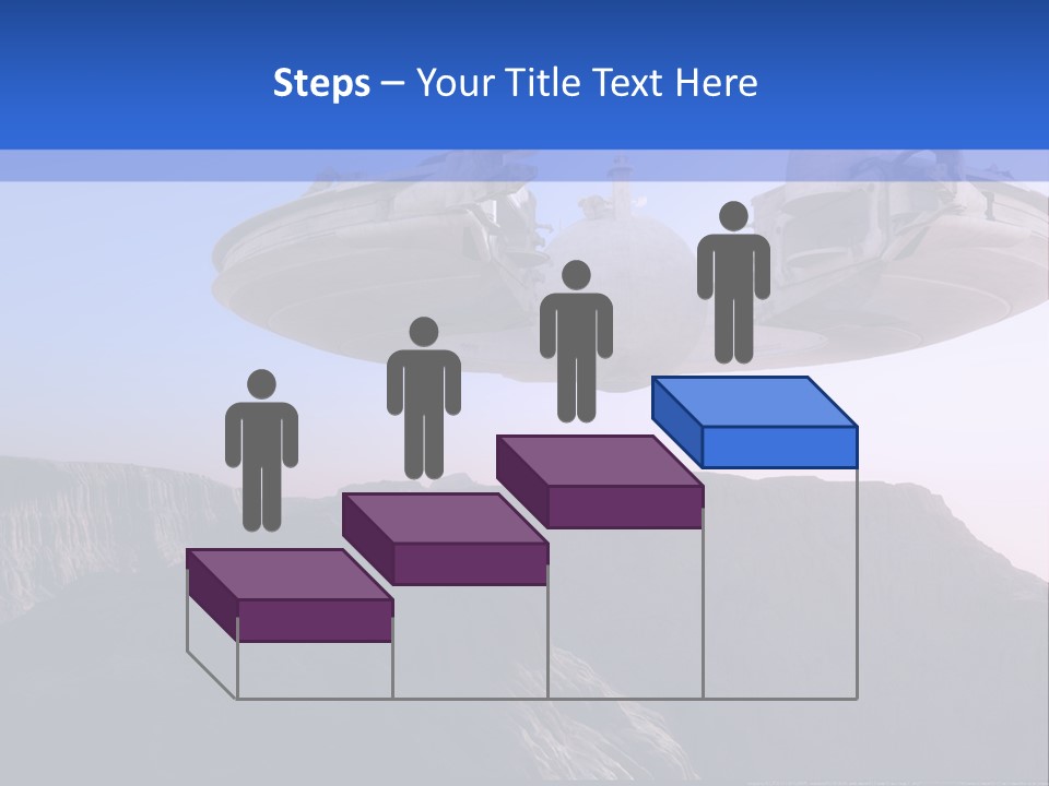 Spaceship World Star PowerPoint Template