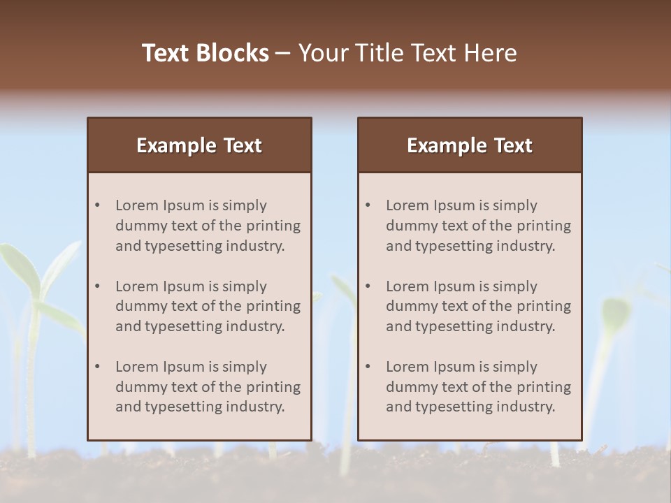 Sign Aid Care PowerPoint Template