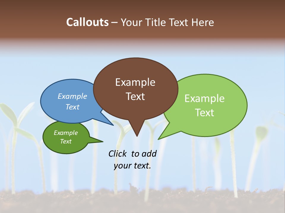 Sign Aid Care PowerPoint Template