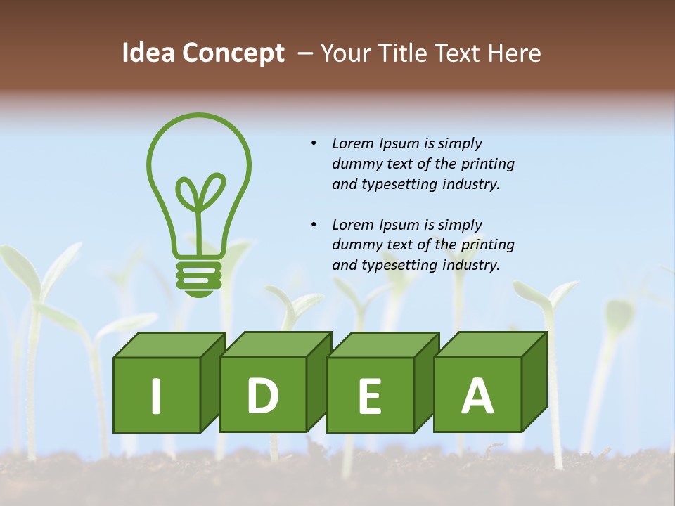 Sign Aid Care PowerPoint Template