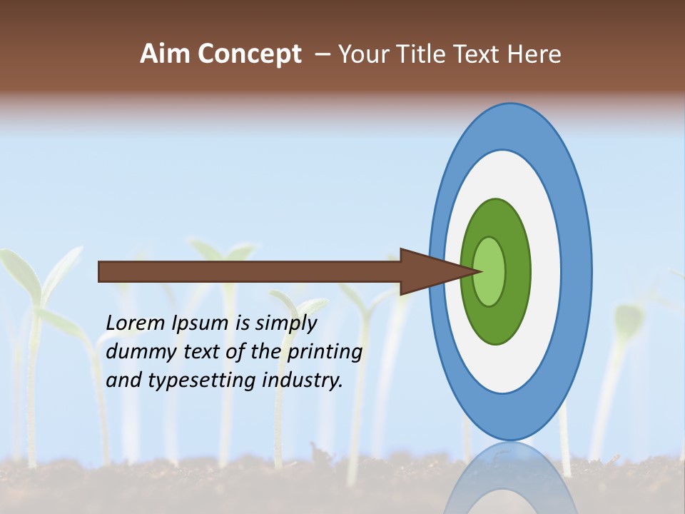 Sign Aid Care PowerPoint Template