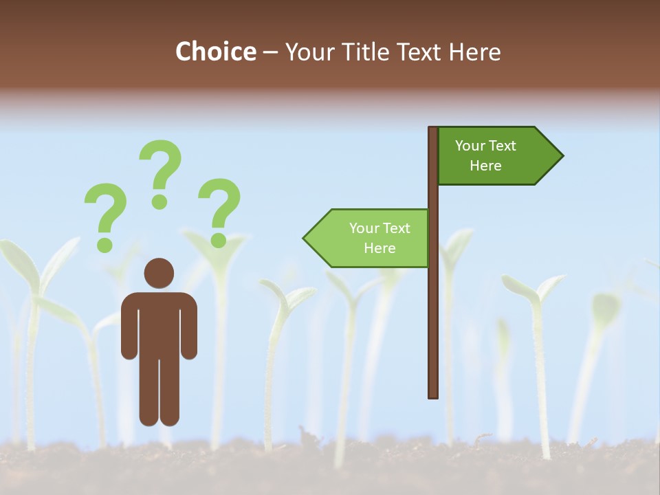 Sign Aid Care PowerPoint Template