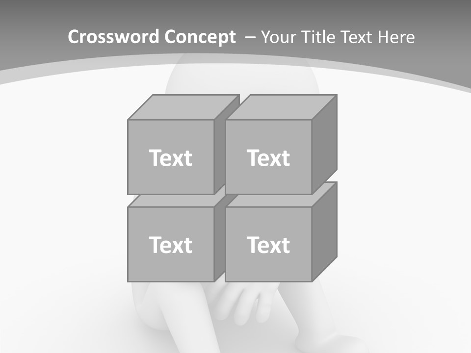 Character Anxiety Disappointed PowerPoint Template