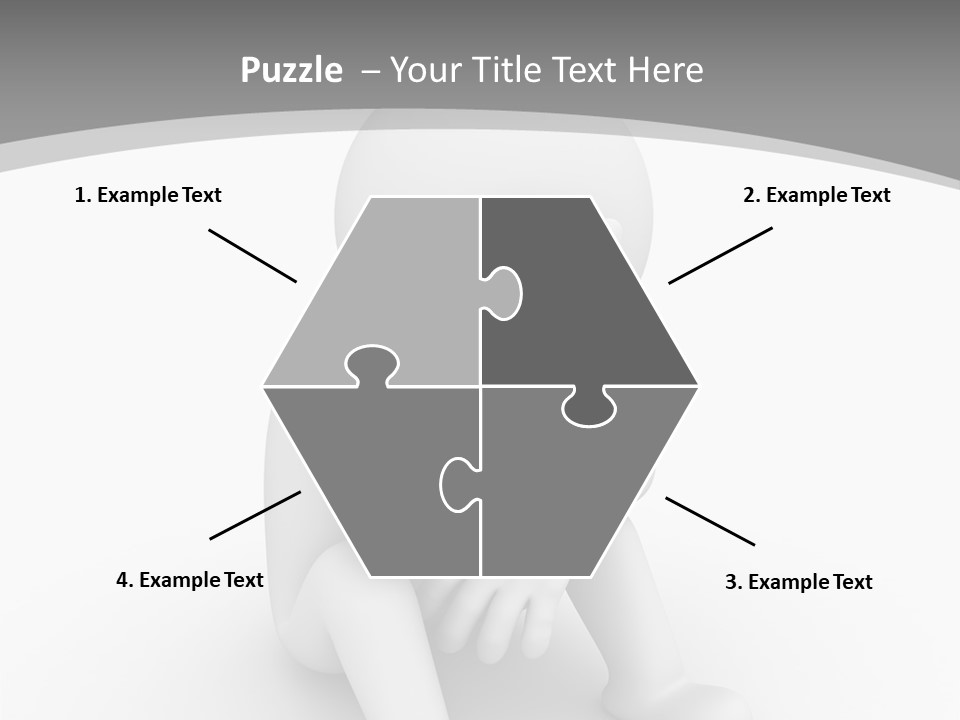 Character Anxiety Disappointed PowerPoint Template