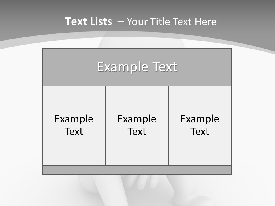 Character Anxiety Disappointed PowerPoint Template