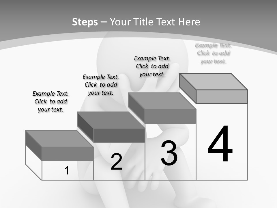Character Anxiety Disappointed PowerPoint Template