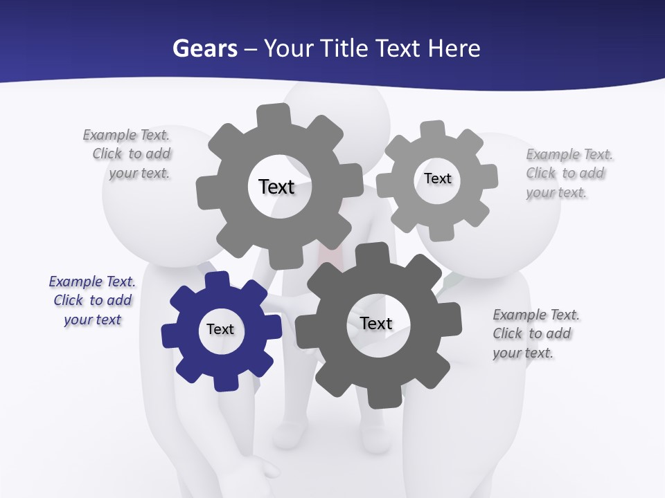 Cartoon Agreement Model PowerPoint Template
