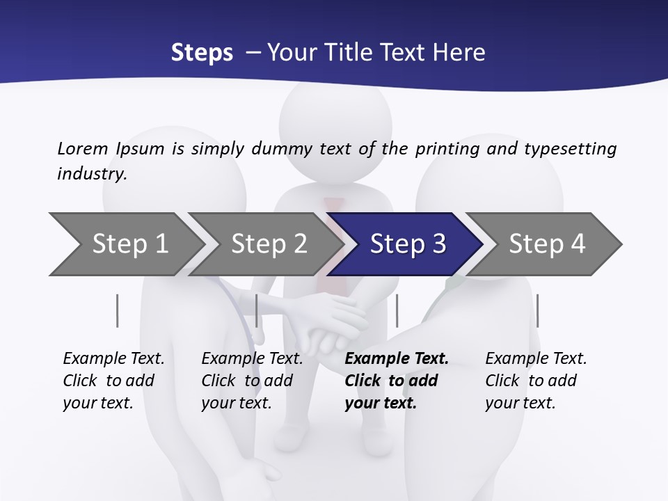Cartoon Agreement Model PowerPoint Template