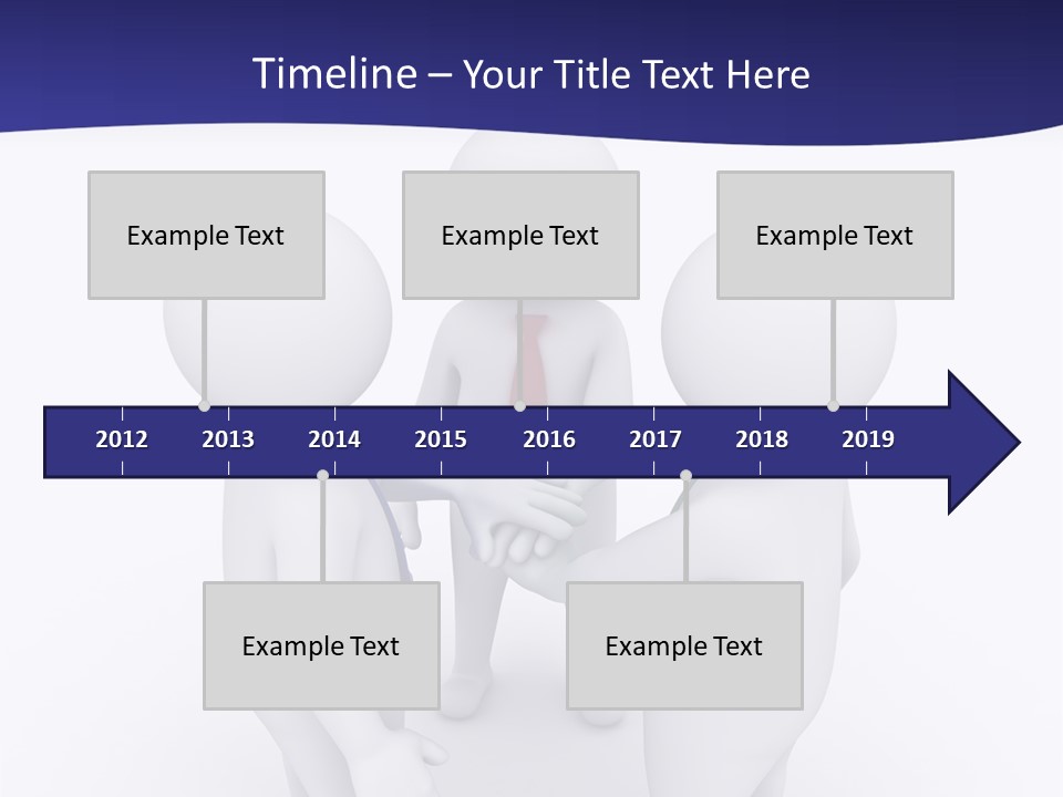 Cartoon Agreement Model PowerPoint Template