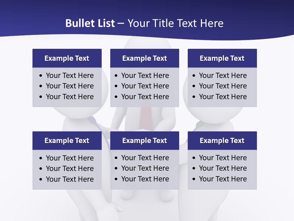 Cartoon Agreement Model PowerPoint Template