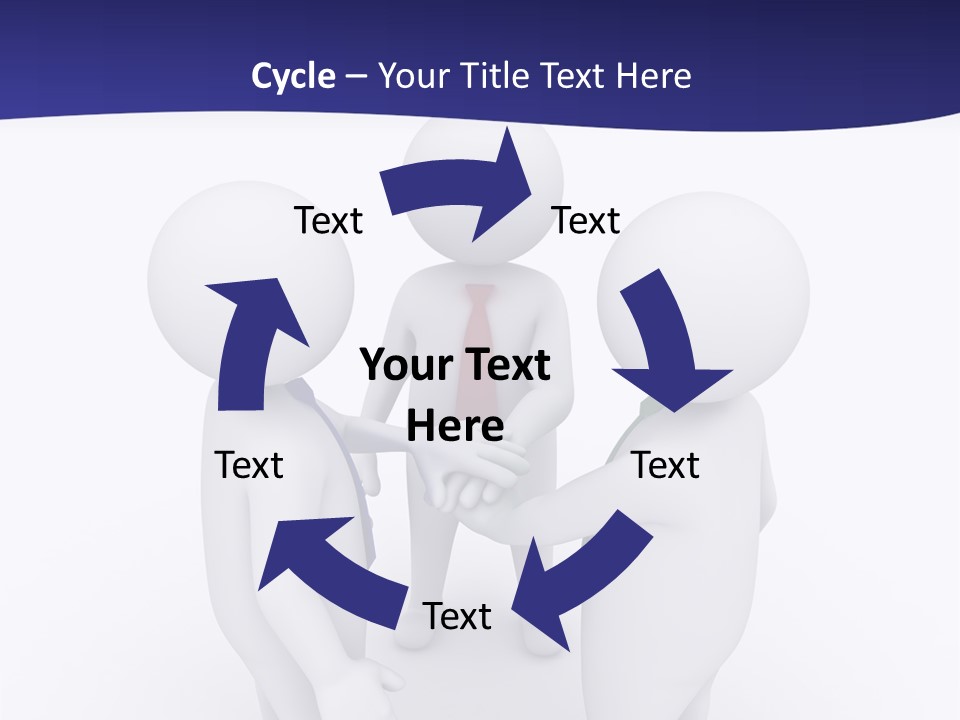 Cartoon Agreement Model PowerPoint Template