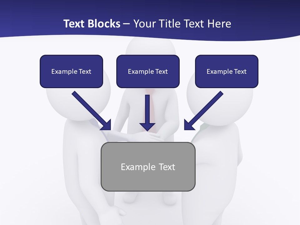 Cartoon Agreement Model PowerPoint Template