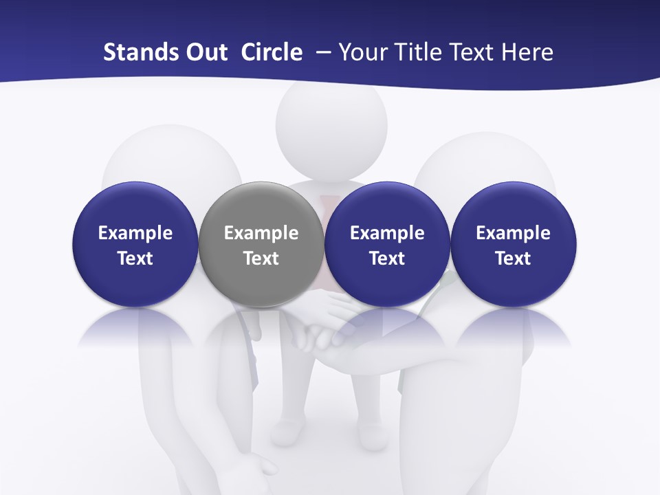 Cartoon Agreement Model PowerPoint Template