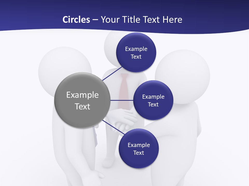 Cartoon Agreement Model PowerPoint Template