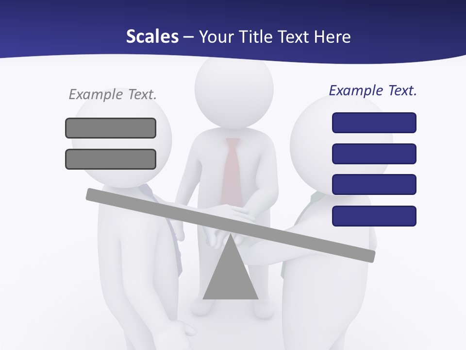 Cartoon Agreement Model PowerPoint Template