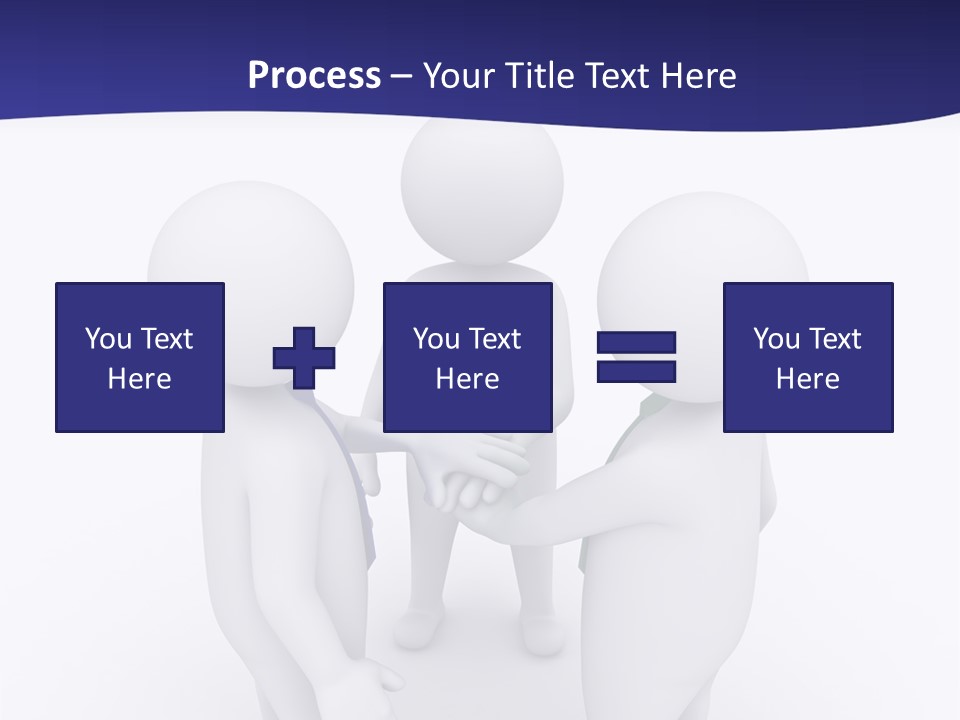 Cartoon Agreement Model PowerPoint Template