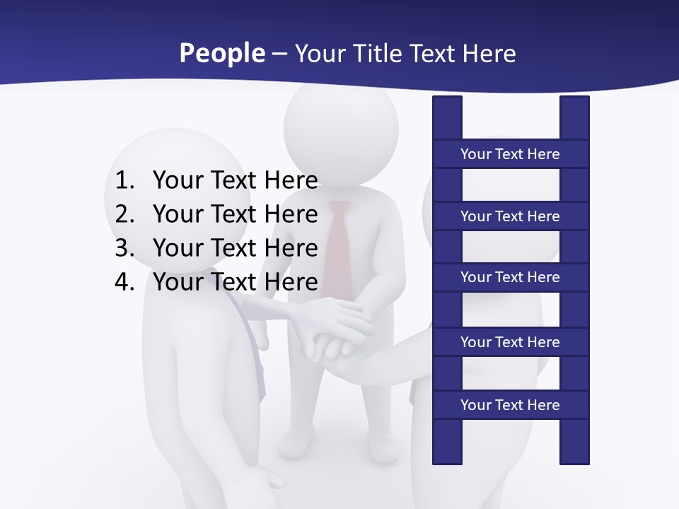 Cartoon Agreement Model PowerPoint Template