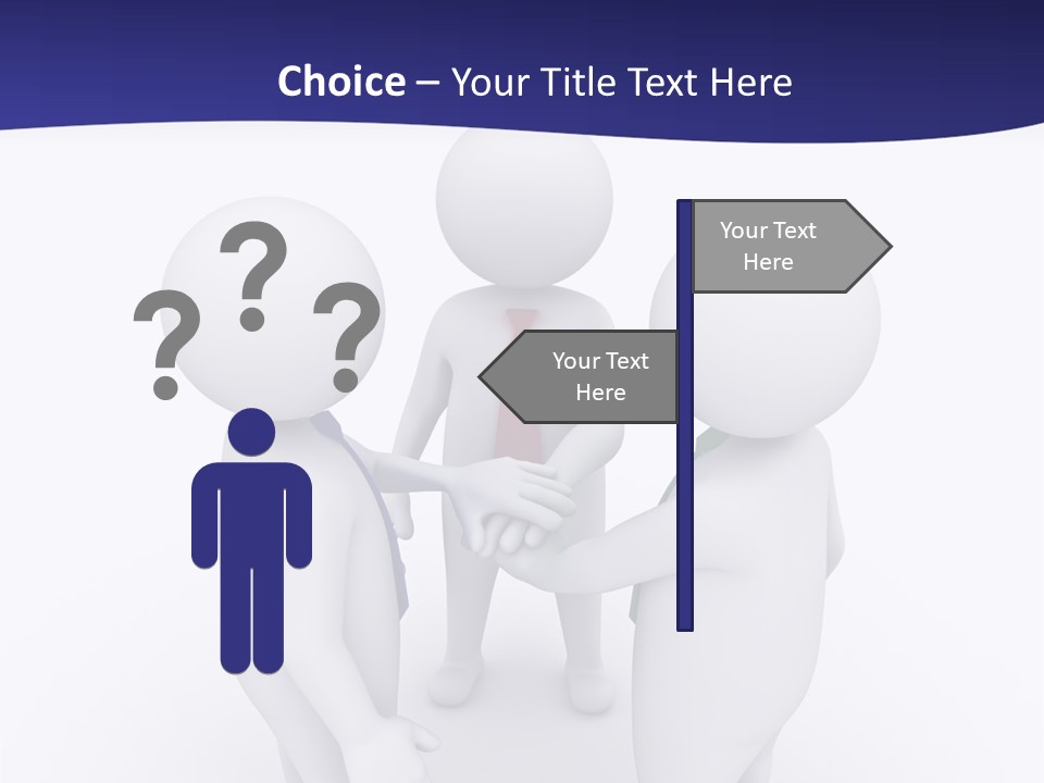 Cartoon Agreement Model PowerPoint Template